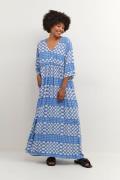 Culture Cusantori Maxi Dress Kvinde Ultramarine Maxi Kjoler Str L - ho...