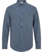 Filippa K Zachary Shirt Mand Grey Blue Langærmede Skjorter Str 46 - ho...