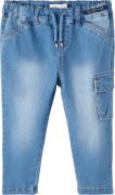 Name It Nmmben Tapered Jeans 1721ml Str 92 - Blå Jeans hos Magasin