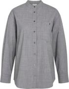 Heartmade ¤ Mivan Shirt HM ¤ Kvinde Grey Langærmede Skjorter Str 40 - ...