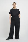 InWear Adianiw Vox Wide Pant Kvinde Black Bukser Med Brede Ben Classic...