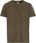 Camel Active NOS Tshirt 1/2 Arm Mand Olive Brown Kortærmede T-shirts S...