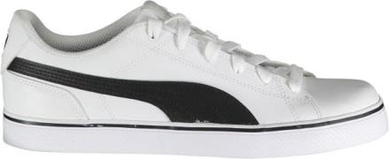 Puma Court Point Vulc v2 Mand Hvid Sneakers Str 40 - Læder hos Magasin