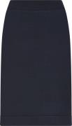 Micha Skirt_ BB Viscose Knit Kvinde Navy Midi Nederdele Str L - hos Ma...