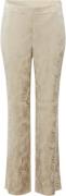 Rue de Femme ¤ Esme Pants RdF ¤ Kvinde Vanilla Cream Bukser Med Lige B...