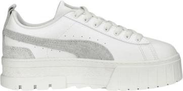 Puma Mayze Thrifted Kvinde Puma White Sneakers Str 40 - Gummi hos Maga...