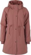 Danefæ Danenora Winter Parka Kvinde Beige Rose Overgangsjakker Str XS ...