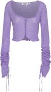 Cannari Concept Open Cardigan Kvinde Bougainvillea Toppe Str 38 - hos ...