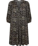 Karen by Simonsen Indiekb Dress Kvinde Black Dot Korte Kjoler Str 38 -...