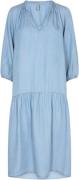 soyaconcept Scliv 39 Kvinde 2012 Light Blue Denim Midi Kjoler Str L - ...