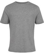 Pal Zileri Tshirt Kvinde Light Grey Kortærmede T-shirts Str 56 - hos M...