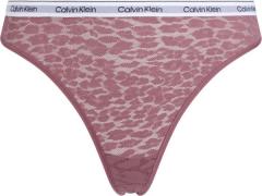 Calvin Klein High LEG Thong G-strenge Str L - hos Magasin