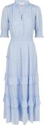 Neo Noir Sophie S Voile Dress Kvinde Light Blue Maxi Kjoler Str 40 - h...