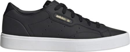 adidas Sleek Sneakers Kvinde Sort Sneakers Str 40 - Læder hos Magasin