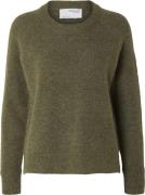 Selected Femme Slflulu LS Alpaca Blend Knit Oneck B Noos Kvinde Dusky ...