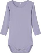 Name It Nbfkab LS Body Noos Str 92 - Heirloom Lilac/melange Langærmede...