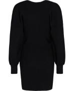 Ganni Oneck Panel Mini Dress Kvinde Black Korte Kjoler Str S - hos Mag...