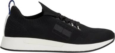 Tommy Hilfiger TJM Elevated Runner Knitted Mand Black Sneakers Str 40 ...