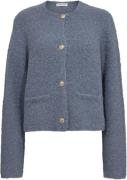 Designers Remix Brielle Jacket Kvinde Dusty Blue Cardigans Str L - hos...