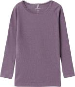 Name It Nmfkab LS TOP Noos Str 92 - Arctic Dusk Langærmede T-shirts ho...