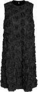 Bruuns Bazaar Clarkiabbchi Dress Kvinde Black Midi Kjoler Str 42 - Pol...