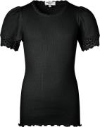 Rosemunde Tshirt Str 152 - Black Kortærmede T-shirts Bomuld hos Magasi...