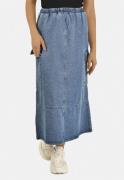 SisterS Point Olitask Kvinde Medium Blue Maxi Nederdele Str L - hos Ma...