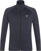 Peak Performance M Rider Mid Zip Jacketblack Mand Black Overgangsjakke...