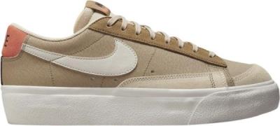 Nike W Blazer LOW Platform SP Kvinde Khaki/light Bone-madder Root-haze...