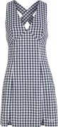 Tommy Hilfiger TJW Gingham Mini Dress Kvinde Gingham Korte Kjoler Str ...