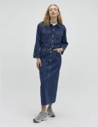 Global Funk Joanceg Kvinde Mid Vintage Blue Maxi Nederdele Str L - hos...