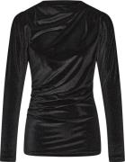 Bruuns Bazaar Butterflybbmaggias Blouse Kvinde Black Toppe Str L - Pol...