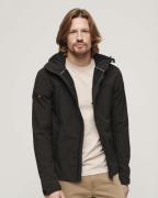 Superdry Hooded Soft Shell Trekker JKT Mand Black Overgangsjakker Str ...