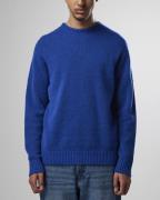 NN07 Nathan 6510 Mand Cobalt Sweaters Str L - hos Magasin