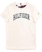 Tommy Hilfiger Hilfiger Varsity TEE S/S Str 8 år / 128 cm - Ancient Wh...