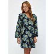 Minus Mistia Dress 1 Kvinde Ocean Blue Print Korte Kjoler Str 40 - hos...