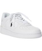 Polo Ralph Lauren Masters Court Leather Sneaker Mand White/white/black...