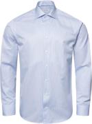 ETON Contemporary Fit Light Blue Fine Stripe Signature Twill Shirt Man...