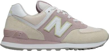 New Balance Wl574lbl Kvinde Pink Sneakers - Gummi hos Magasin