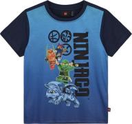 LEGO kidswear/LEGO børnetøj Lwtano 310 T-shirt S/S Str 128 cm - Blå Ko...