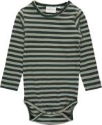 The New Tnsfinn RIB L_S Body Str 80 cm - Green Gables Langærmede Bodie...