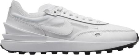 Nike Waffle one Kvinde White/white-black Sneakers Str 35,5 - Gummi hos...