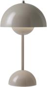 &Tradition Flowerpot Portable Lamp VP9, Magnetic Charger Grey Beige St...