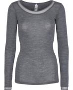 Femilet Juliana Tshirt Long Sleeves Undertrøjer Str 40 - Merino-uld ho...