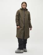 Global Funk Caden Rain Coat Kvinde 106 Vinterjakker Str L - hos Magasi...