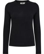 Magasin Myrna 1 RWS Strik Lambswool Kvinde Black Sweaters Str L Uld