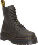 Dr. Martens Jadon Charcoal Grey Burnished Waxy Pull Up Wp Kvinde Charc...