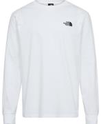 The North Face M L/S Redbox TEE TNF White Mand Hvid Langærmede T-shirt...