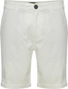 Blend Bhmason Wovenshorts Mand Snow White Chino Shorts Str L - hos Mag...