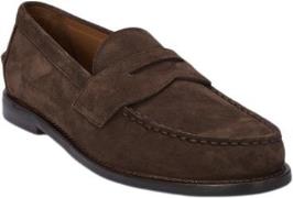 Polo Ralph Lauren Suedealston Penny-cs-lfr Mand Dark Brown Loafers Str...